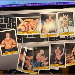 Ringside Action Wrestling Trading Cards